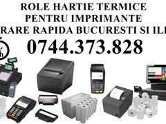Role hartie termica POS bancar, imprimanta termica – livrare rapida